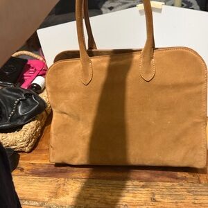 CLAUDIA FIRENZE BRAND NEW Tan suede Women's stachell
